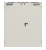 Frontansicht von TECKENTRUP Innentür-Set 2-flg. Stahl mit Feuerschutzfunktion T30-2 FSA-62 inkl. Eck- und Ergänzungszarge