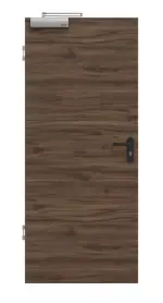 Frontansicht von HÖRMANN Brandschutztür Alpineiche quer Duradecor ProLine 