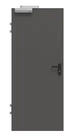 Frontansicht von GARANT Brandschutztür T30 Ebony 10622-60 CePaL