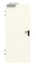Frontansicht von GARANT Brandschutztür T30 Snow White 9417-60 CePaL