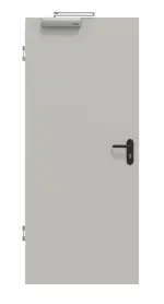 Frontansicht von Hellgrau A 402 PortaLit T30-Brandschutztür - Westag