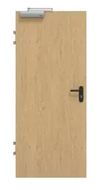 Frontansicht von GARANT Brandschutztür T30 Authentic Asteiche GCK08