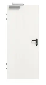 Frontansicht von GARANT Brandschutztür T30 Authentic Bianco GCK08