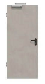 Frontansicht von WESTAG Brandschutztür T-30 Semento BN 434 PortaLit CPL