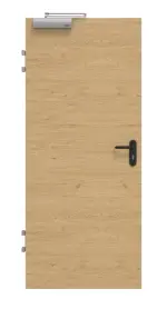 Frontansicht von GARANT Brandschutztür T30 Quer Authentic Asteiche CePaL