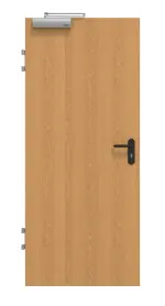 Frontansicht von GARANT Brandschutztür T30 Eiche Premium GCK08