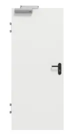 Frontansicht von GARANT Brandschutztür T30 Matt Weißlack 9016 G-TEC