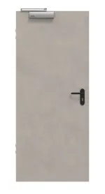 Frontansicht von WESTAG Brandschutztür T-90 Semento BN 434 PortaLit CPL