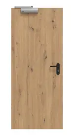 Frontansicht von WESTAG Brandschutztür T-90 Artis Eiche Ei 793 PortaLit CPL