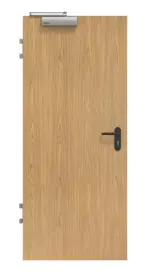 Frontansicht von Brandschutztür T90 PortaLit Basic Eiche hell EiB 310 CPL - Westag