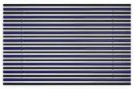 Top-Ansicht von Aluprofilmatte KLASSIK Safe R01V schwarz / Work B06 blau – Entrada