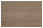 Top-Ansicht von Aluprofilmatte ROYAL Rips T11PP kokos - Entrada