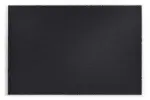 Top-Ansicht von Kokosmatte schwarz 007 200 cm - Entrada