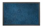 Top-Ansicht von Fußmatte KLASSIK Nylonfaser 711 blau meliert - Entrada