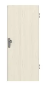 Frontansicht von Lärche lasiert Basic Durat Wohnungseingangstür - Huga