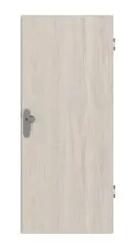 Frontansicht von Eiche lasiert Basic Durat Wohnungseingangstür - Huga