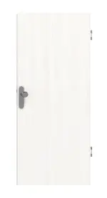 Frontansicht von Pino Weiß Basic Durat Wohnungseingangstür - Huga