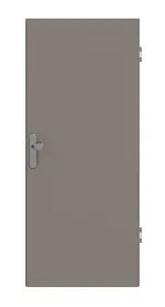 Frontansicht von Taupe RAL 7048 ProLine Lack Wohnungseingangstür - Hörmann