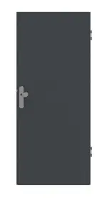 Frontansicht von Ultramatt Anthrazit ProLine Wohnungseingangstür - Hörmann