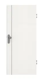 Frontansicht von GARANT Wohnungseingangstür Corona 750 Quer Authentic Bianco CePaL