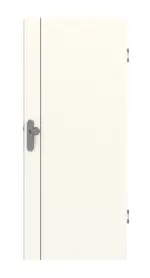 Frontansicht von GARANT Wohnungseingangstür Corona 850 Pearl White CePaL