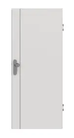 Frontansicht von GARANT Wohnungseingangstür Corona 850 Silver Grey CePaL