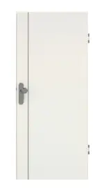 Frontansicht von GARANT Wohnungseingangstür Corona 850 Weiß Struktur Premium CePaL