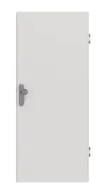 Frontansicht von GARANT Wohnungseingangstür 0160-60 Silver Grey CePaL