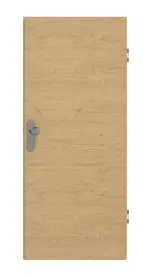 Frontansicht von GARANT Wohnungseingangstür Quer Authentic Asteiche GCK08