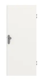 Frontansicht von GARANT Wohnungseingangstür Weißlack 9016 GHK08