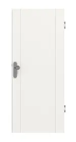 Frontansicht von Signum 16 Basic Lack Verkehrsweiß RAL 9016 Wohnungseingangstür - Huga