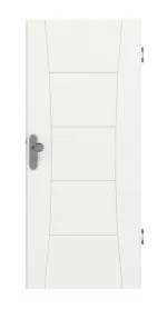 Frontansicht von Signum 22 Basic Lack Verkehrsweiß RAL 9016 Wohnungseingangstür - Huga