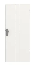 Frontansicht von Signum 23 Basic Lack Verkehrsweiß RAL 9016 Wohnungseingangstür - Huga