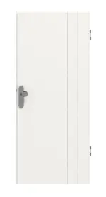 Frontansicht von Signum 39 Basic Lack Verkehrsweiß RAL 9016 Wohnungseingangstür - Huga