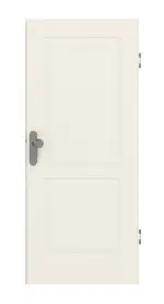 Frontansicht von GARANT Wohnungseingangstür Parma PF2 Weißlack 