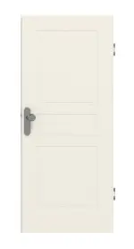 Frontansicht von GARANT Wohnungseingangstür Parma PF3 Weißlack 