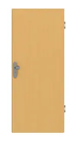 Frontansicht von Typ 52 Buche lackiert Echtholzfurniert Wohnungseingangstür - Kilsgaard