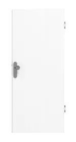 Frontansicht von Typ 52 Esche Weiß Lamikor Wohnungseingangstür - Kilsgaard