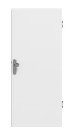 Frontansicht von Typ 52 Uni Grau Lamikor Wohnungseingangstür - Kilsgaard