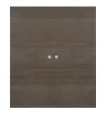 Frontansicht von WESTAG Doppelflügel-Schiebetür Pinie Grau Cross PiC 44 PortaLit CPL