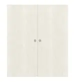 Frontansicht von WESTAG Doppelflügel-Schiebetür Pinie Weiß Pi 230 PortaLit CPL