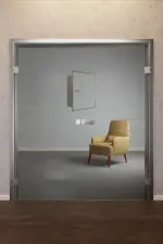 Ansicht von Bahia Klassisch Matt Doppelflügeltür mit Motiv matt - Erkelenz