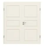 Bild von Blankenese 3FG Klassik Weiß RAL 9010 Doppelflügeltür inkl. Zarge - Jeld-Wen