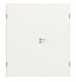 Frontansicht von JELD-WEN Doppelflügeltür Classic Brillantweiß ähnlich RAL 9016 ExpertLack mit Zarge