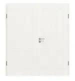 Frontansicht von JELD-WEN Doppelflügeltür Contour 4F Brillantweiß ähnlich RAL 9016 ExpertLack mit Zarge