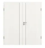 Frontansicht von GARANT Doppelflügeltür Corona 850 Authentic Bianco CePaL mit Zarge