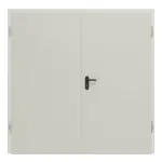 Frontansicht von Innentür-Set Stahl Mehrzwecktür D65-2 OD inkl. Umfassungszarge - Hörmann