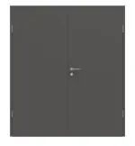 Frontansicht von GARANT Doppelflügeltür inkl. Zarge 10622-60 Ebony CPL