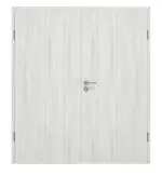 Frontansicht von GARANT Doppelflügeltür inkl. Zarge Authentic Grigio CPL