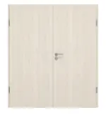 Frontansicht von GARANT Doppelflügeltür inkl. Zarge Authentic Perl GCK08